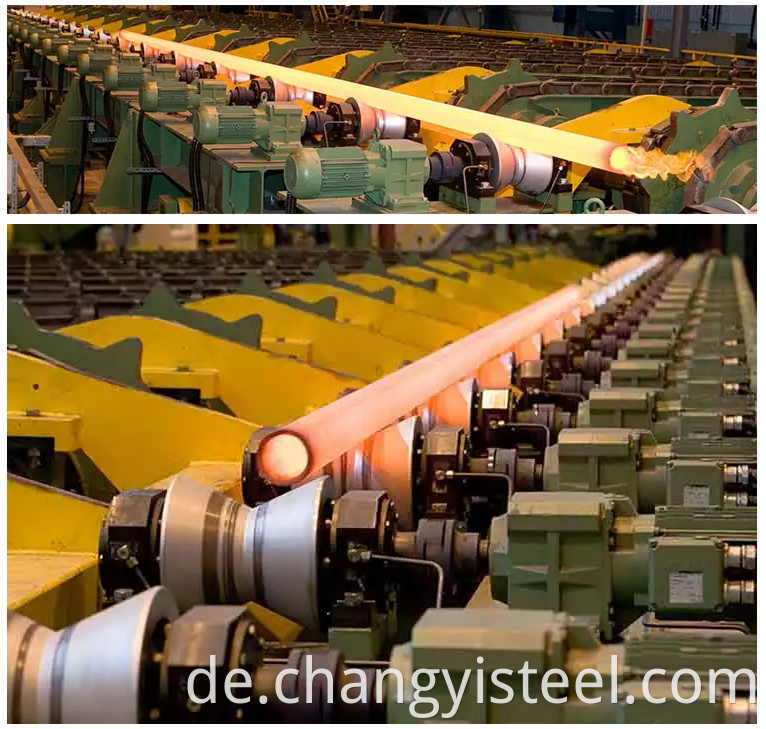 hot-rolled seamless steel pipe